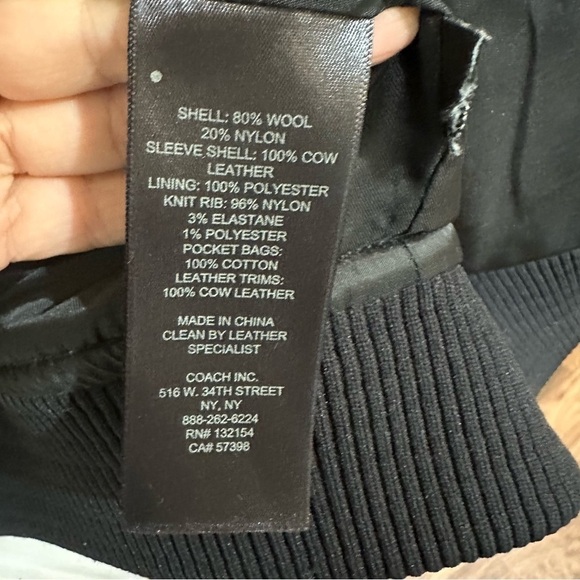 Coach Varsity Jacket - Picture 6 of 8